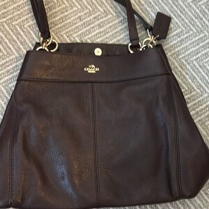 Coach Wine Lexy Handbag